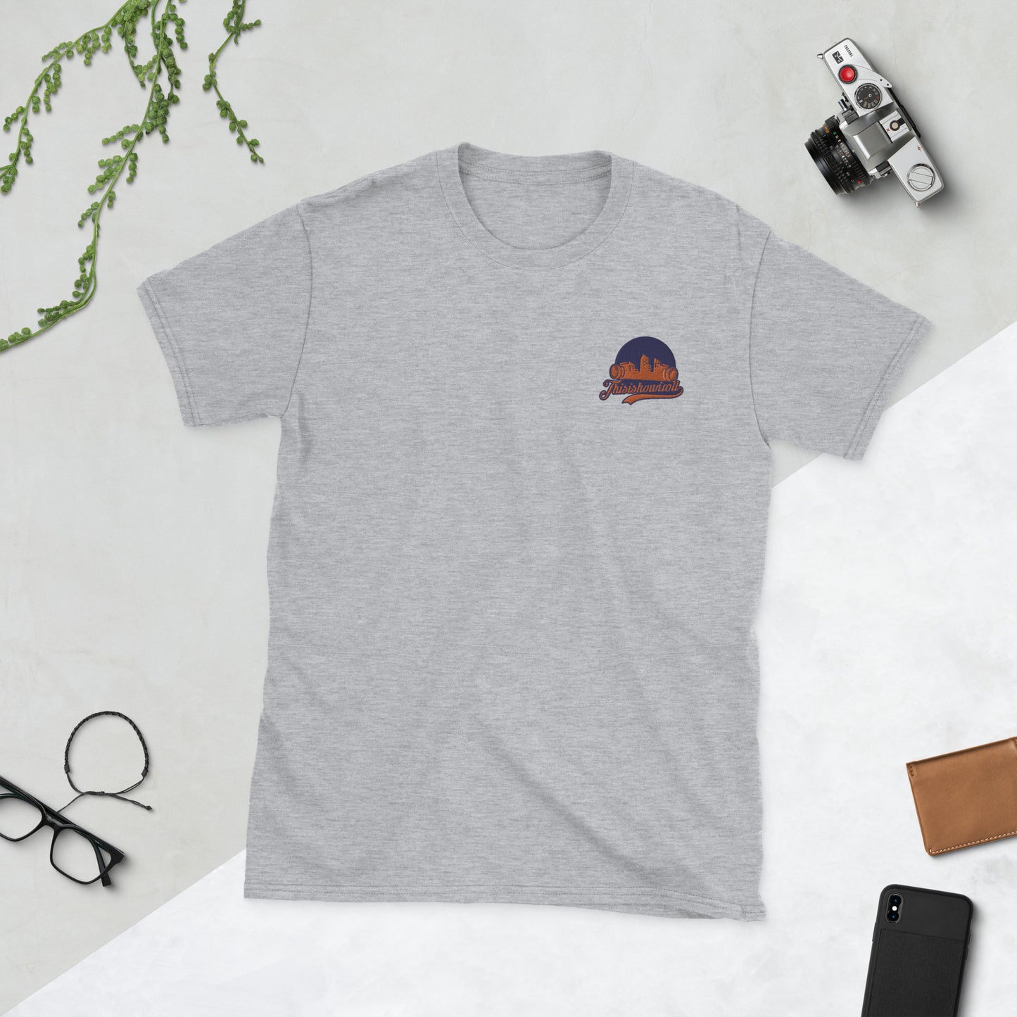 This Is How I Roll Film Unisex Embroidered T-Shirt